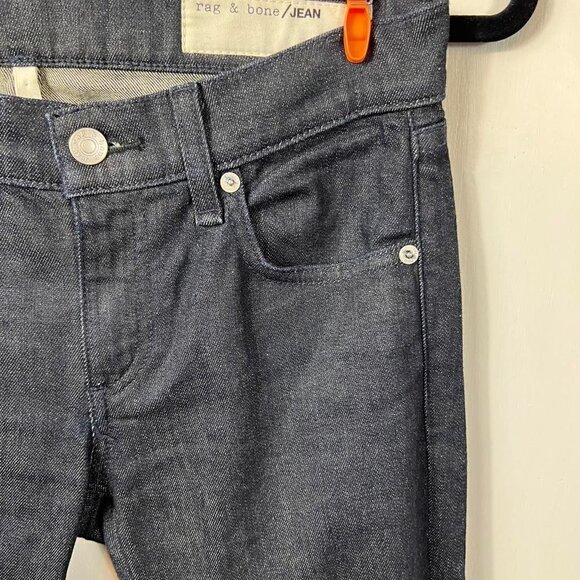 Rag & Bone Dark Wash Ankle Skinny Jeans Size 24 - Picture 7 of 10